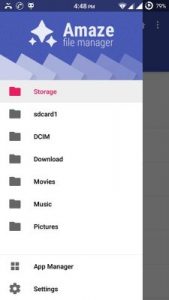 amaze file manager for android